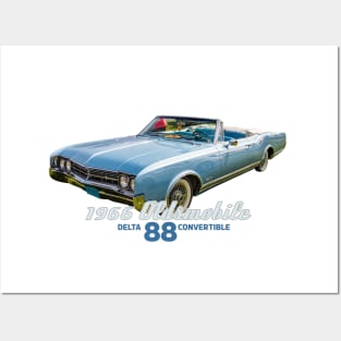 1966 Oldsmobile Delta 88 Convertible Posters and Art